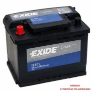 Akumuliatorius EXIDE 55Ah 460A