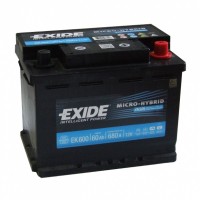 Akumuliatorius EXIDE 60Ah 680A AGM