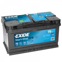 Akumuliatorius EXIDE 75Ah 730A