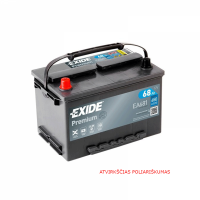 Akumuliatorius EXIDE 68Ah 650A