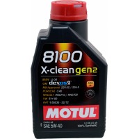 MOTUL 8100 X-CLEAN GEN2 5W40 1L