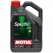 MOTUL SPECIFIC CNG/LPG 5W40 5L