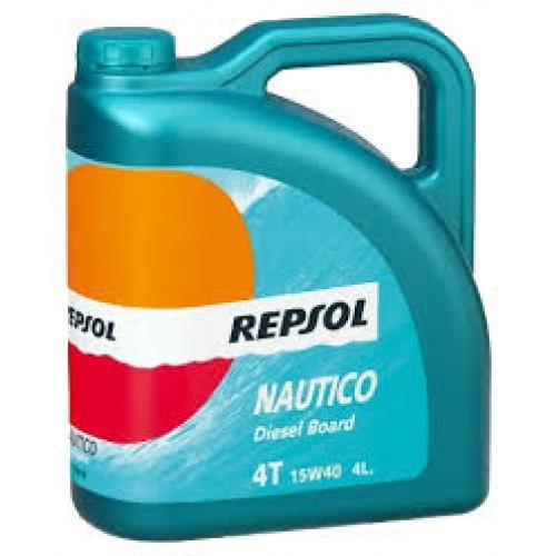 Variklio alyva REPSOL NAUTICO Diesel Board 4T 15W40 CP4 4L Alyva.lt