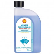 Žieminio langų plovimo skysčio koncentratas (-55°C) 1 l Shell