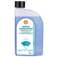 Žieminio langų plovimo skysčio koncentratas (-55°C) 1 l Shell