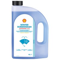 Žieminio langų plovimo skysčio koncentratas (-55°C) 4 l Shell