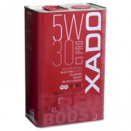 XADO Atomic Oil variklinė alyva 5W30 C3 Pro RED BOOST 4L