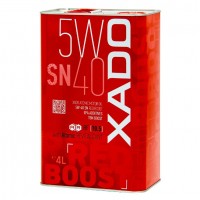 XADO Atomic Oil variklinė alyva 5W-40 SN RED BOOST 4L